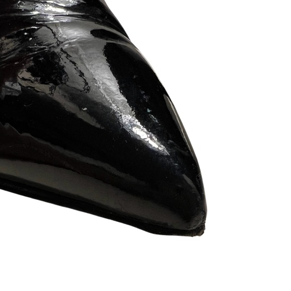 Saint Laurent cat 50 lace up kitten heel boots - Picture 6 of 7